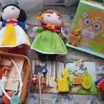 13 jocuri și jucării din lemn și materiale naturale (p)