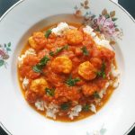 Sos aromat cu lapte de cocos și creveți, pui, vită sau pește