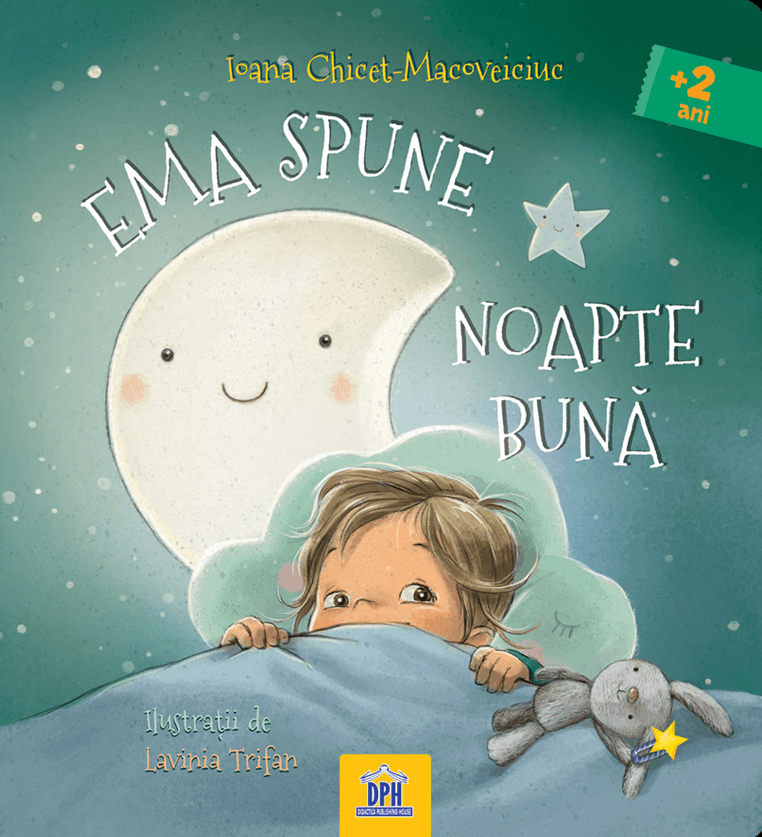 Ema spune Noapte bună, carte de somn pentru copii de 1-3 ani