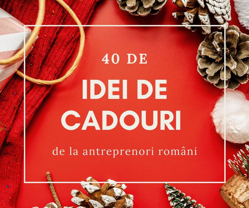 40 idei de cadouri de Crăciun de la antreprenori români