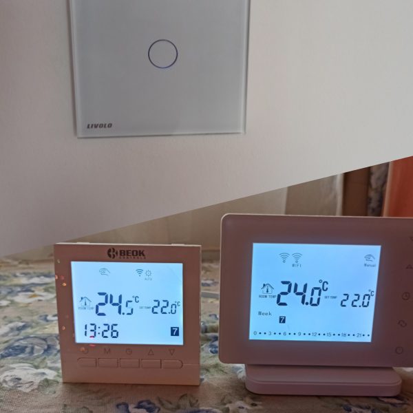 Am testat întrerupătoare smart livolo și termostate smart beok (review, P)
