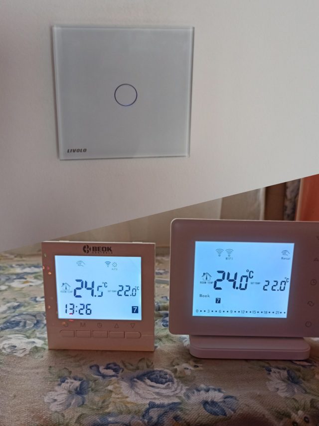Am testat întrerupătoare smart livolo și termostate smart beok (review, P)