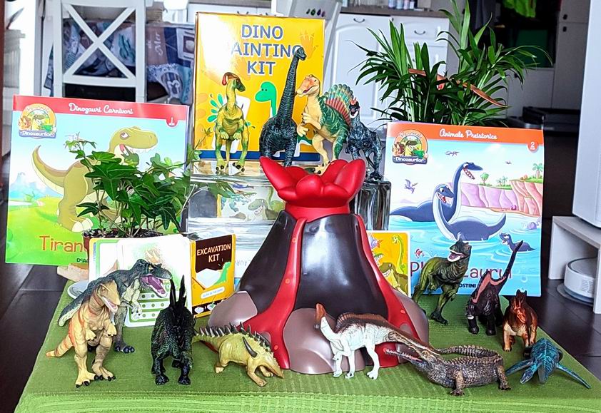 Colecția de reviste și figurine Deagostini “Pe urmele dinozaurilor” (surprize, reduceri și detalii) (P)