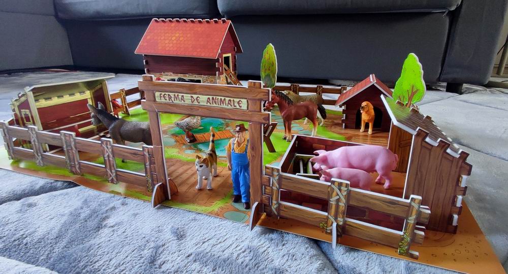 Colecționăm „Viața la fermă” (reviste DeAgostini cu figurine și puzzle 3D)! (p)