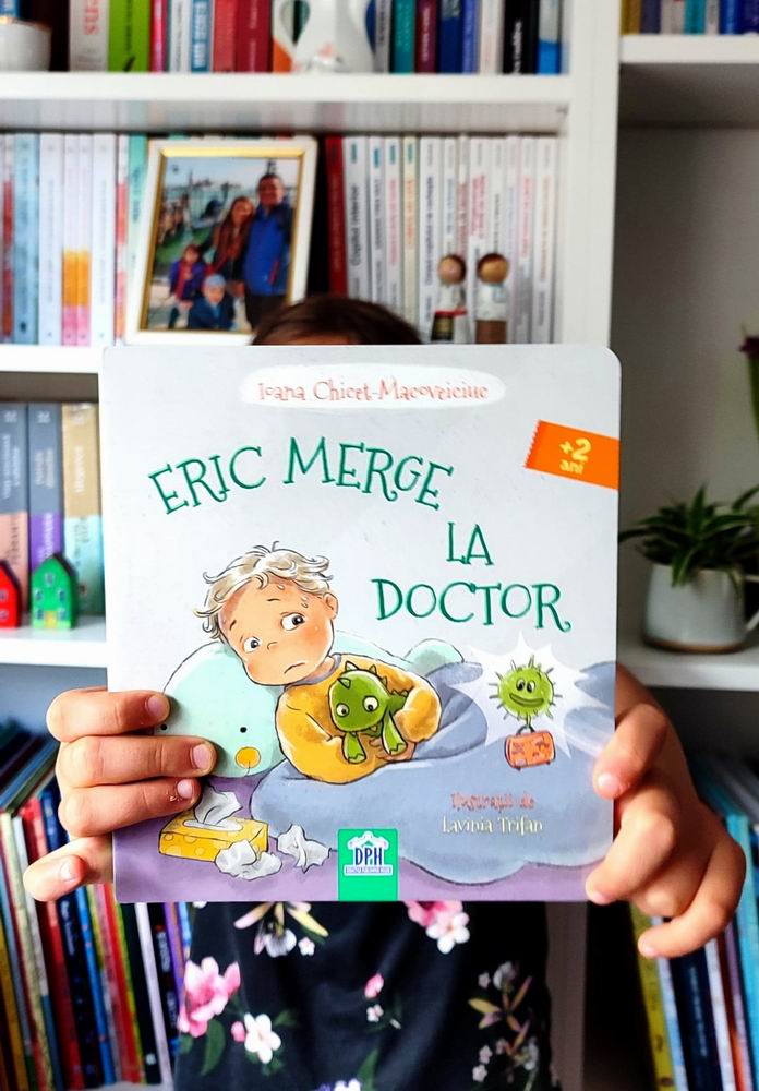 „Eric merge la doctor”, carte de educație medicală pentru copii sub 4 ani