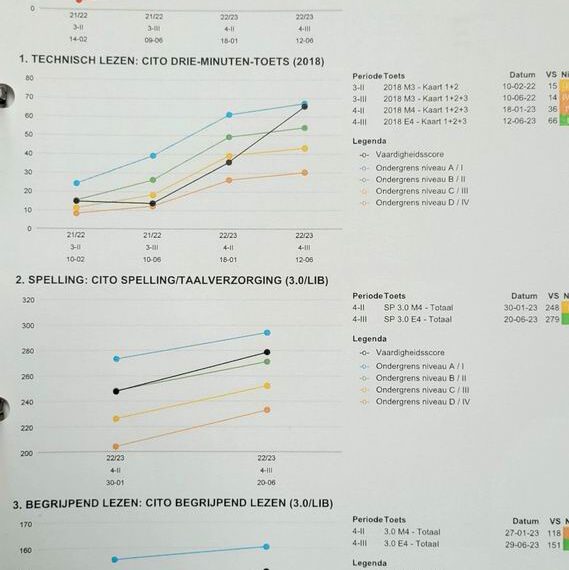Evaluarea copiilor după primul semestru de școală primară în Olanda