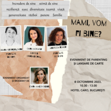Conferința despre reziliență și lansarea seriei noi pentru copii „Mami, ce e viața?”